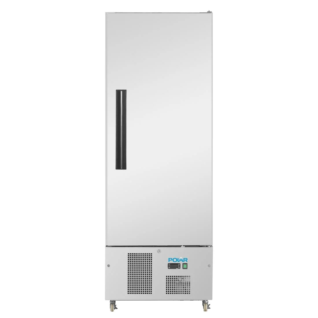 Polar Single Door Slimline Fridge Stainless Steel 440Ltr - Image 5