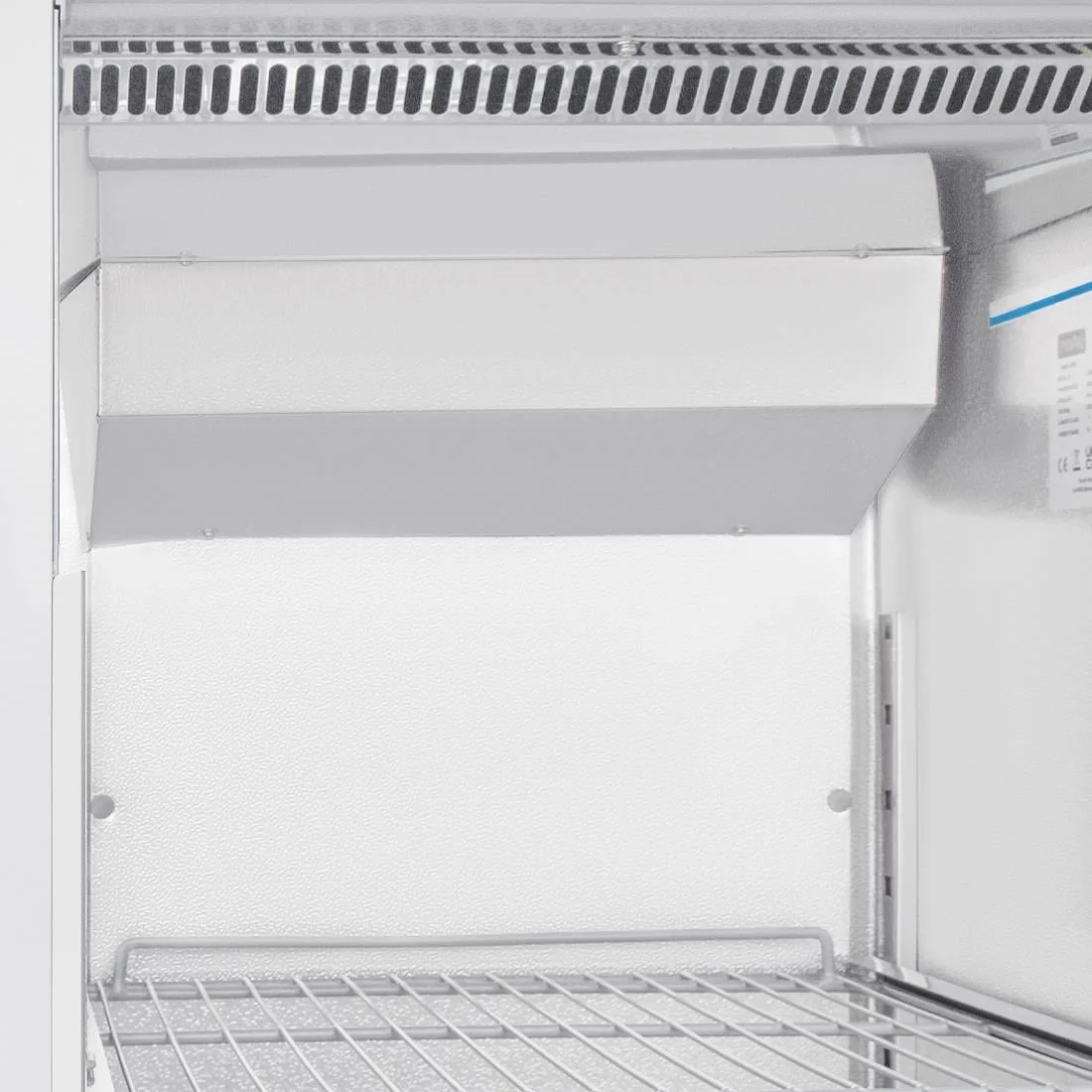 Polar Single Door Freezer Stainless Steel 600Ltr - Image 2
