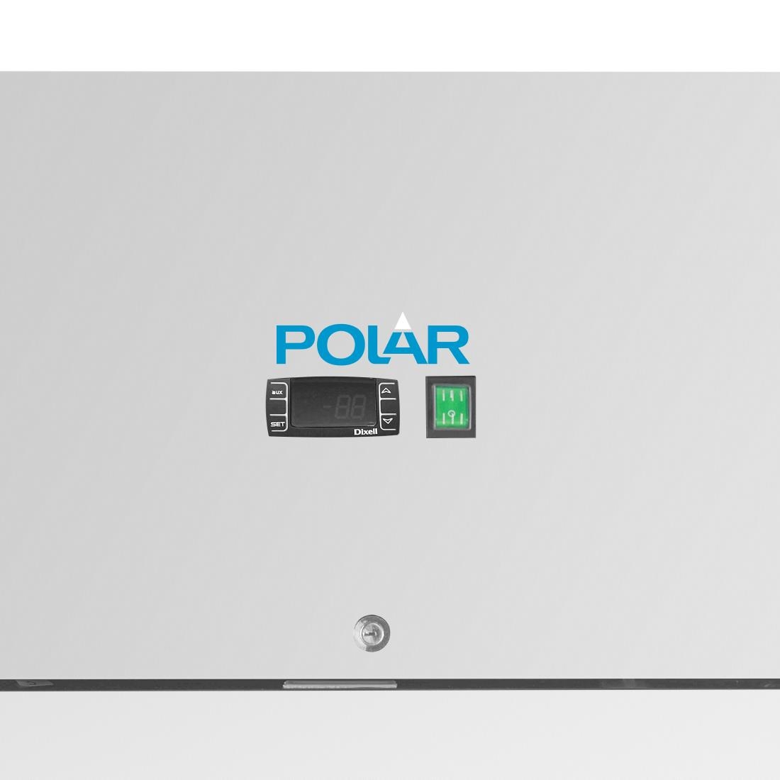 Polar Single Door Fridge Stainless Steel 600Ltr