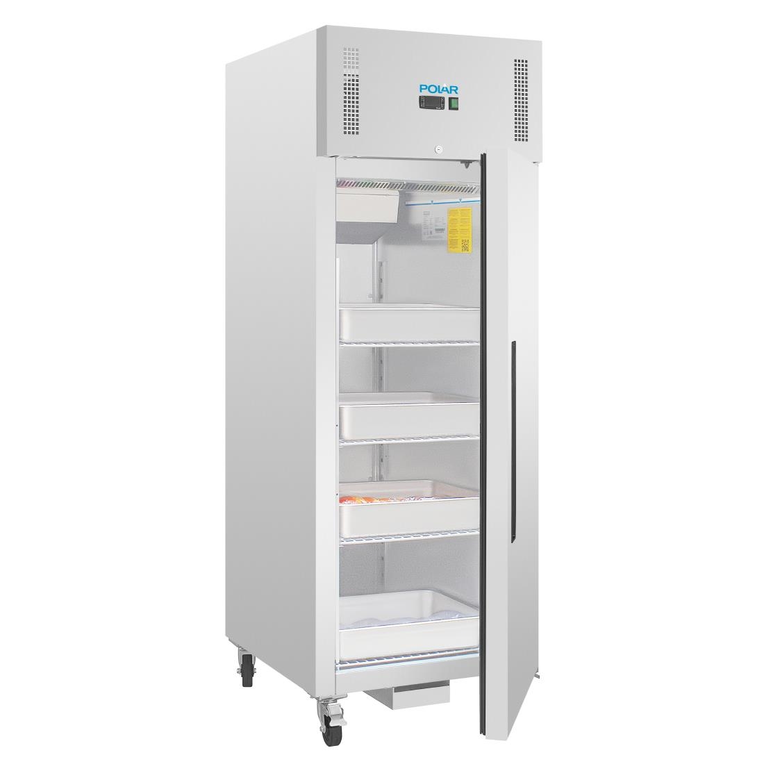 Polar Single Door Fridge Stainless Steel 600Ltr