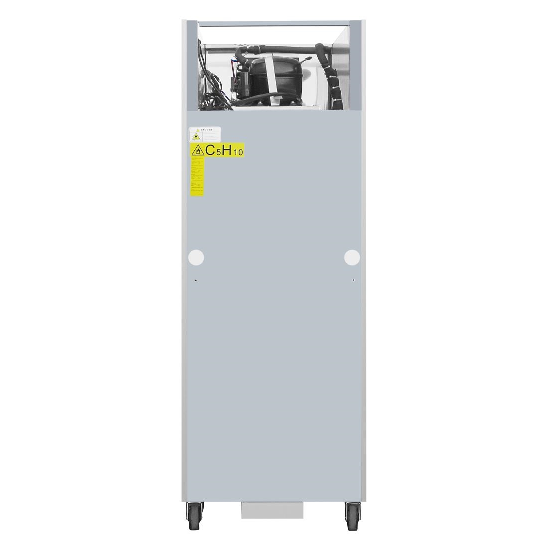 Polar Single Door Fridge Stainless Steel 600Ltr