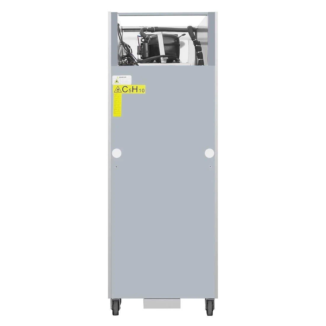 Polar Single Door Freezer Stainless Steel 600Ltr - Image 9