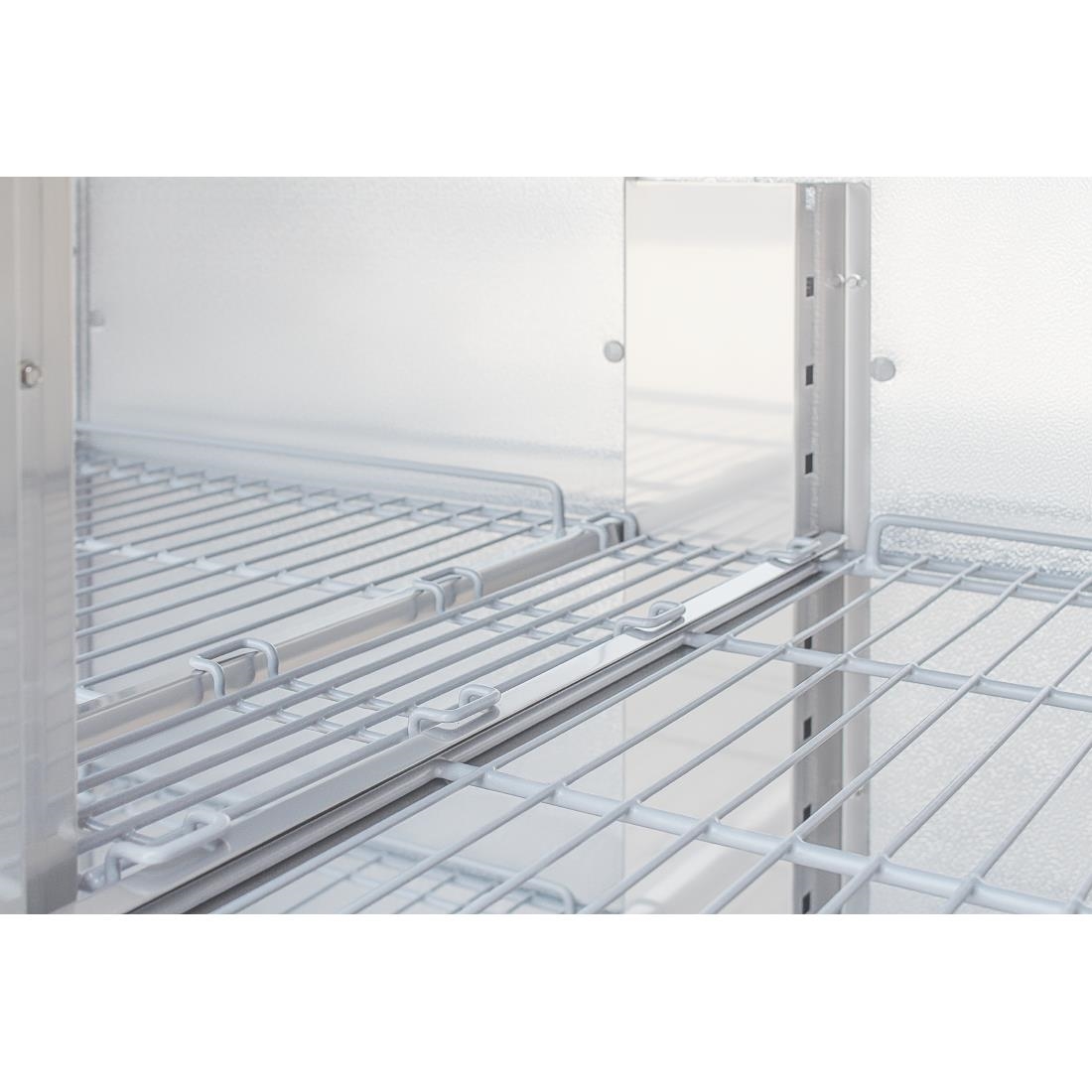 Polar Double Door Fridge Stainless Steel 1200Ltr