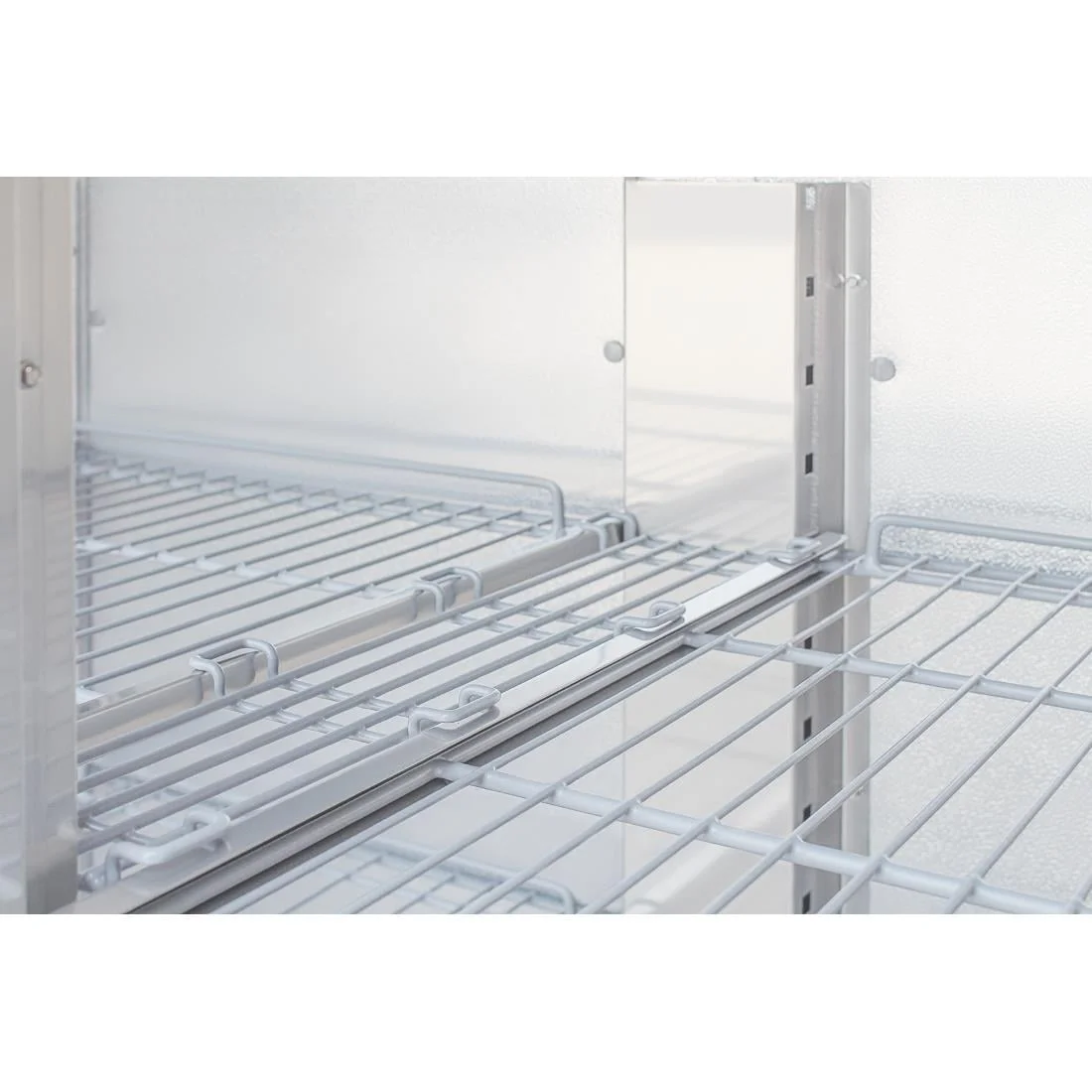 Polar Double Door Freezer Stainless Steel 1200Ltr - Image 9