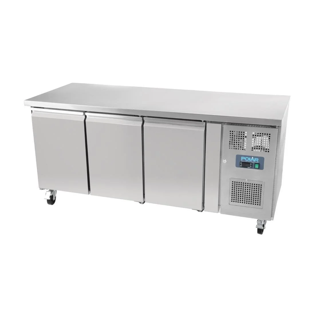 Polar U-Series Triple Door Counter Fridge 417Ltr - Image 8
