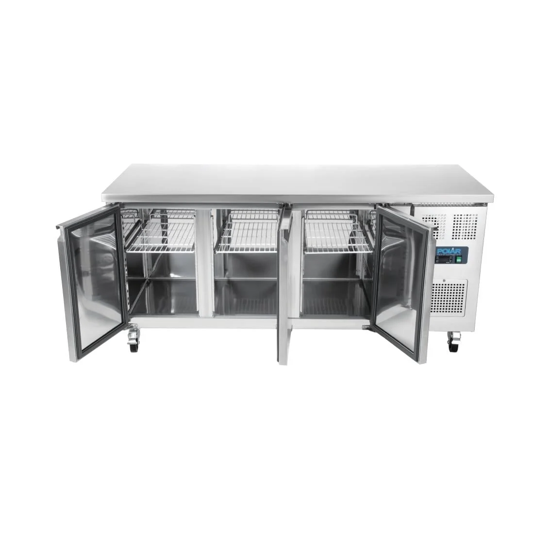 Polar U-Series Triple Door Counter Fridge 417Ltr - Image 9