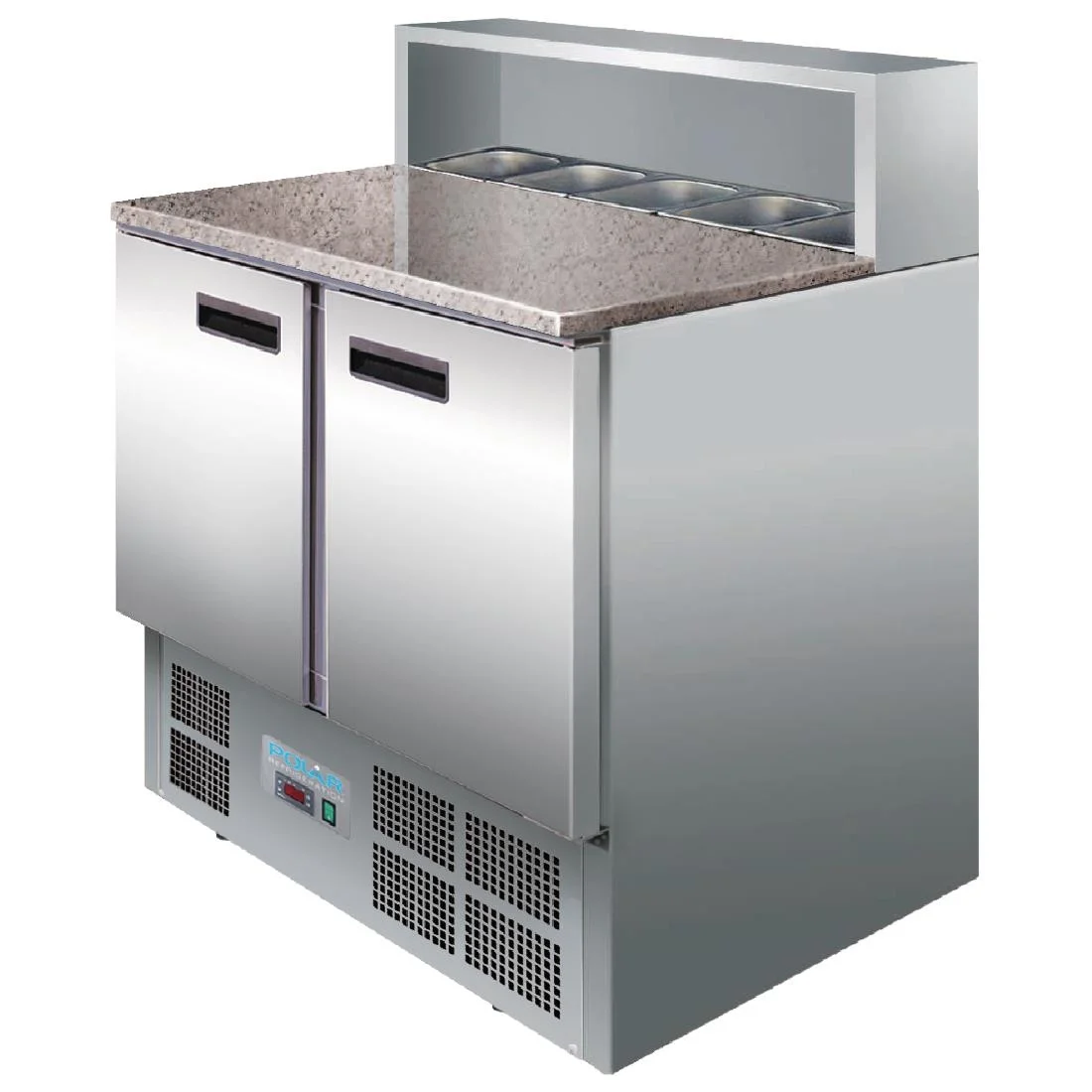 Vogue Gastronorm Container Kit 5 x 1/6 - Image 2