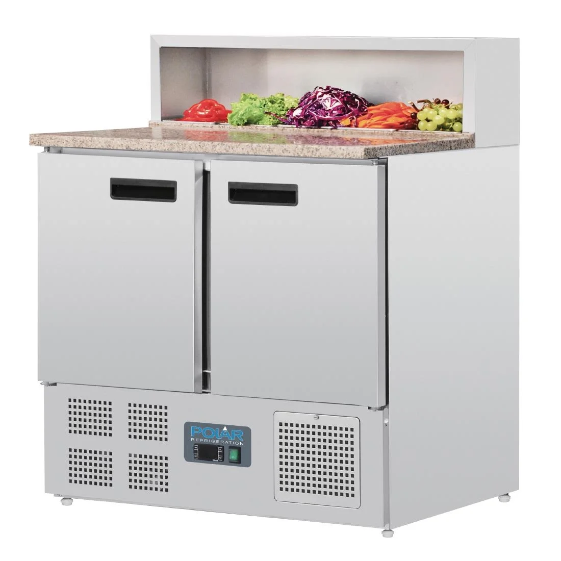 Polar Refrigerated Pizza Prep Counter 288Ltr - Image 10