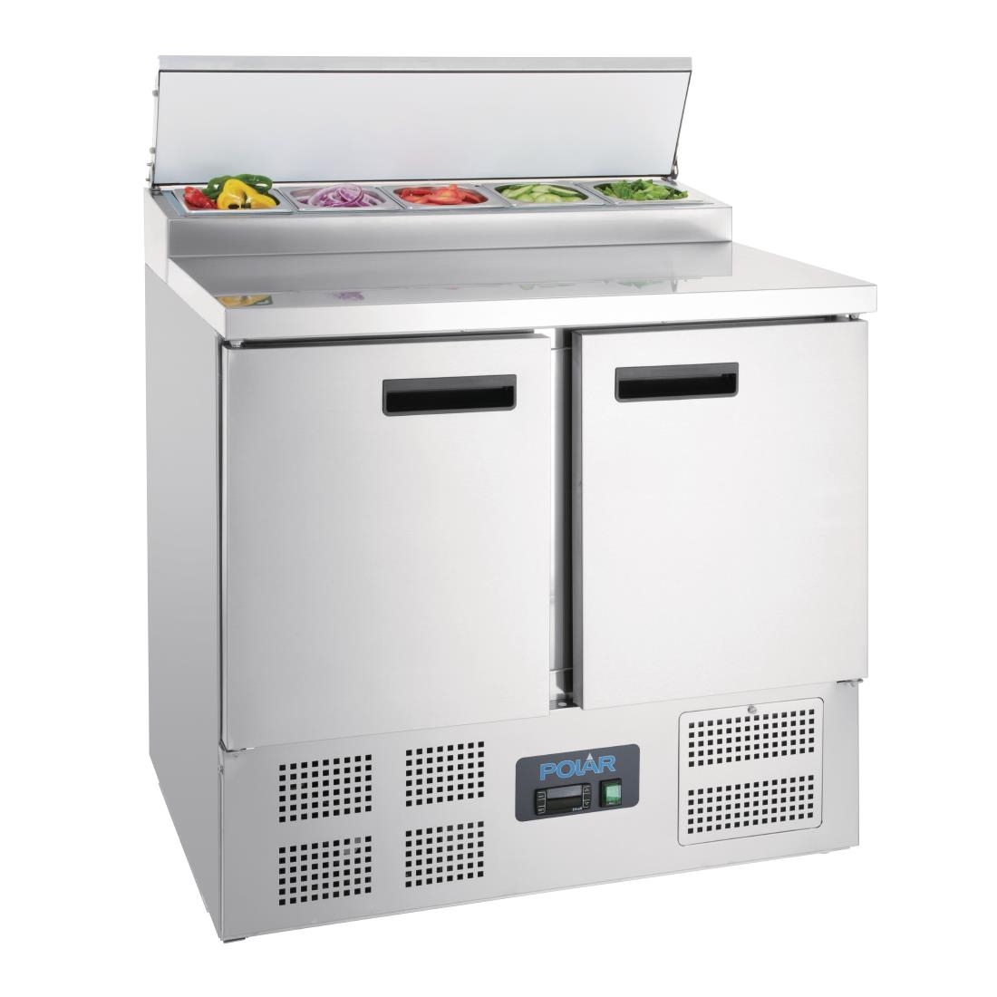 Polar Refrigerated Pizza and Salad Prep Counter 254Ltr
