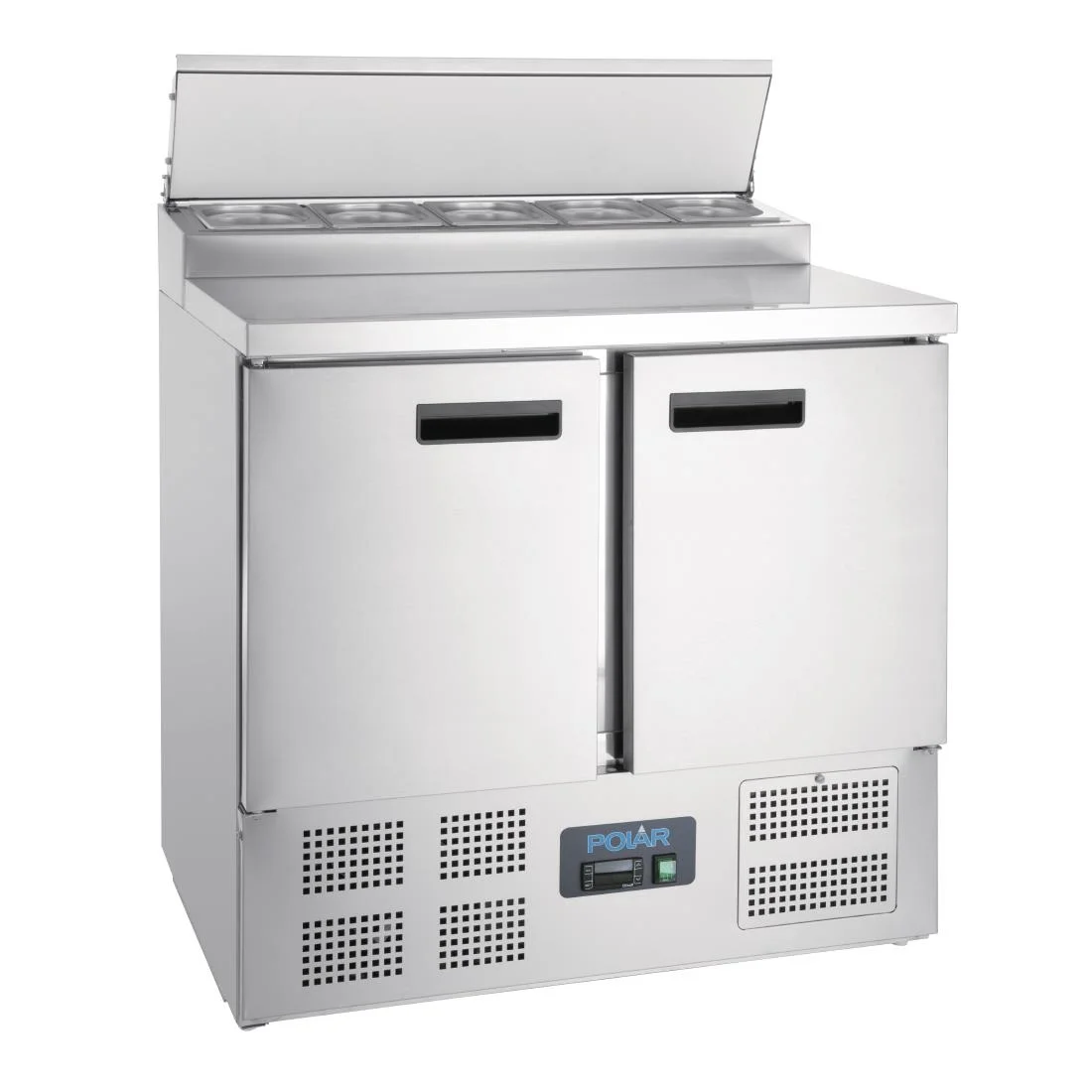 Polar Refrigerated Pizza and Salad Prep Counter 254Ltr - Image 12