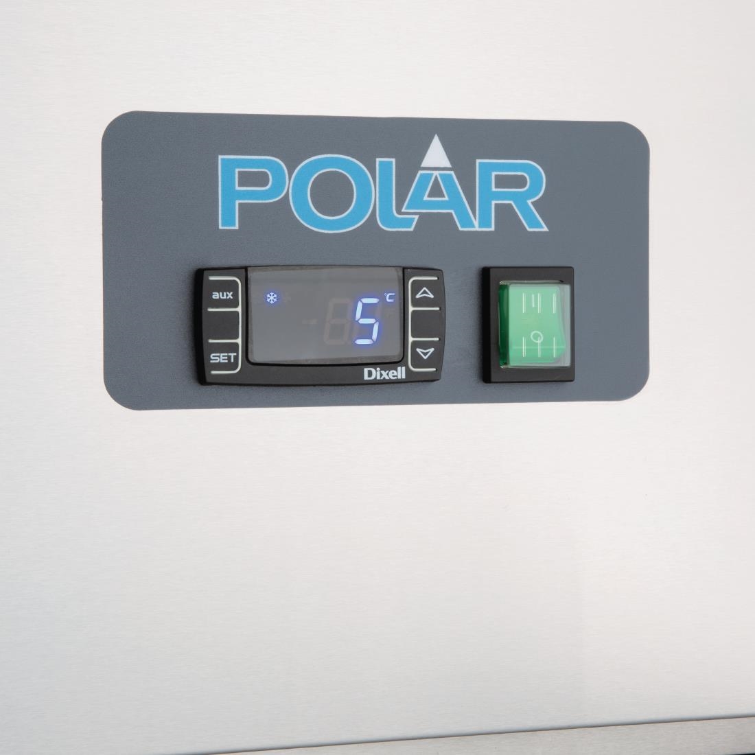 Polar Refrigerated Pizza and Salad Prep Counter 254Ltr