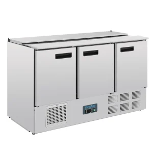 Polar Refrigerated Saladette Counter 368Ltr
