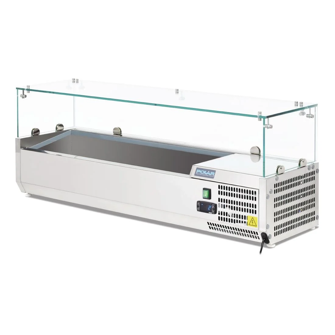 Polar Refrigerated Countertop Servery Prep Unit 5x 1/4GN - Image 3