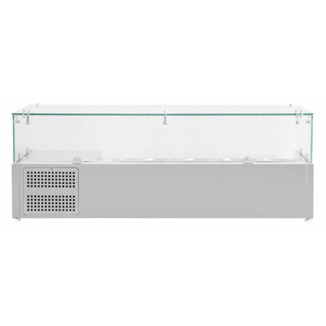 Polar Refrigerated Countertop Servery Prep Unit 5x 1/4GN - Image 2