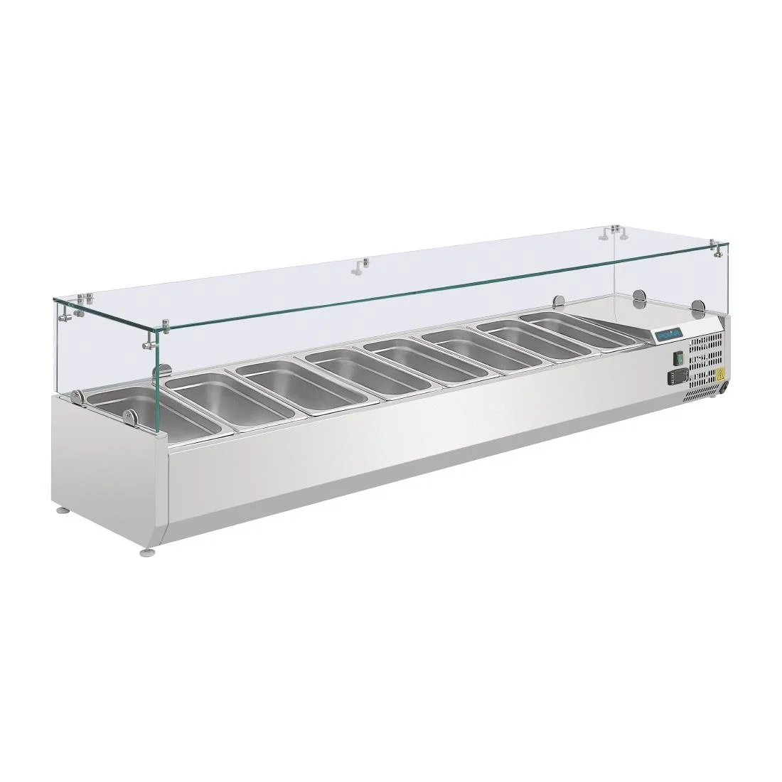 Polar Refrigerated Countertop Servery Prep Unit 8x 1/4GN