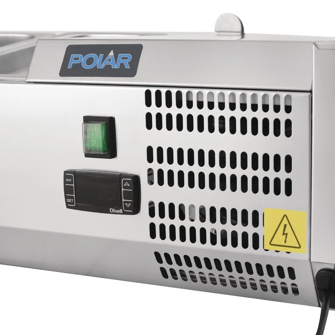 Polar Refrigerated Countertop Servery Prep Unit 8x 1/4GN - Image 6