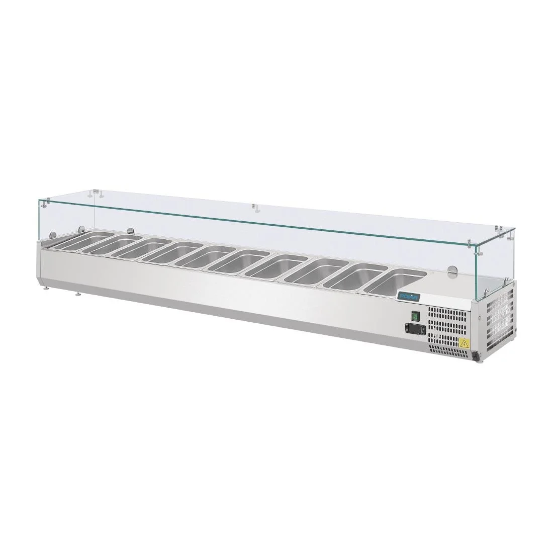 Polar Refrigerated Countertop Servery Prep Unit 10x 1/4GN - Image 2
