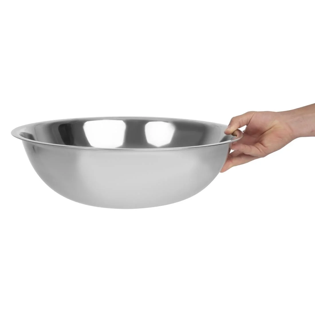 Vogue Stainless Steel Mixing Bowl 12Ltr - Image 4