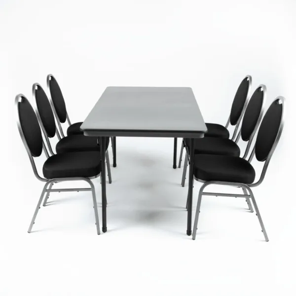 Bolero ABS Folding Banquet Rectangular Table 5ft