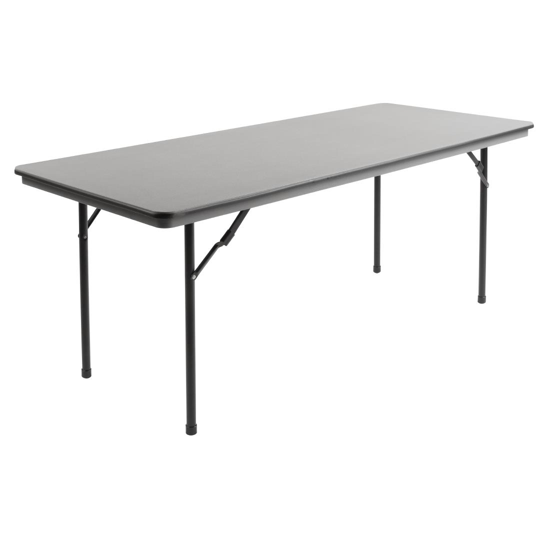 Bolero ABS Folding Banquet Rectangular Table 6ft