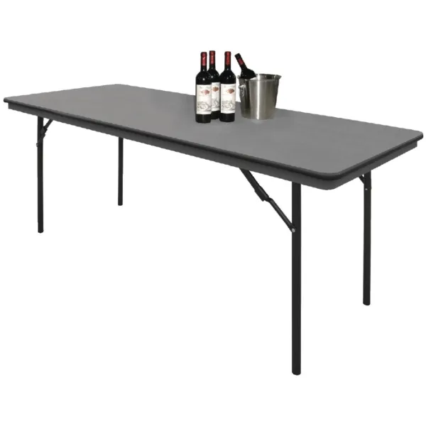 Bolero ABS Folding Banquet Rectangular Table 6ft