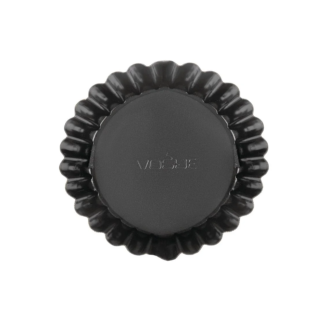 Vogue Non-Stick Deep Fluted Quiche Tin 10cm - Image 3