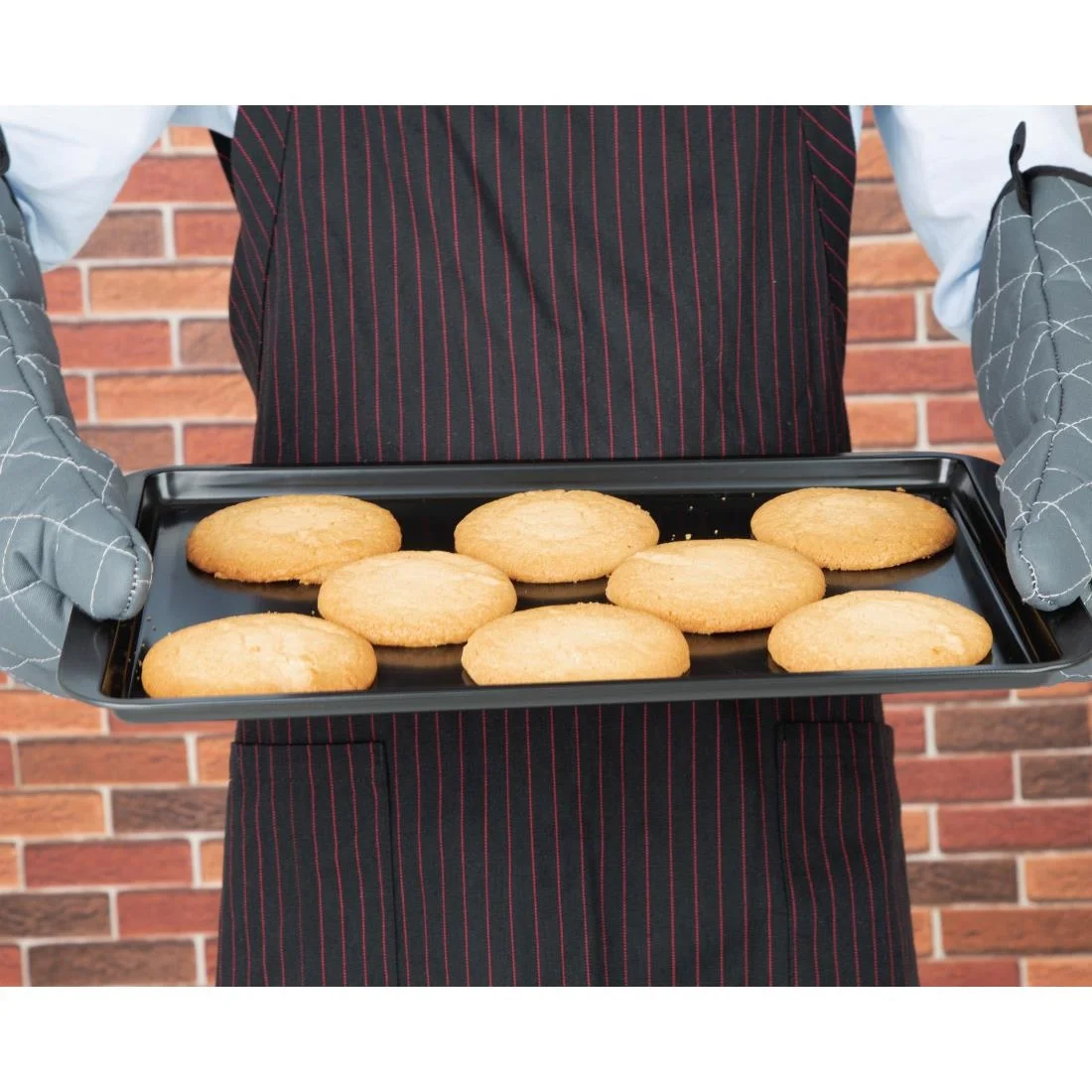 Vogue Non Stick Baking Tray Medium - Image 5