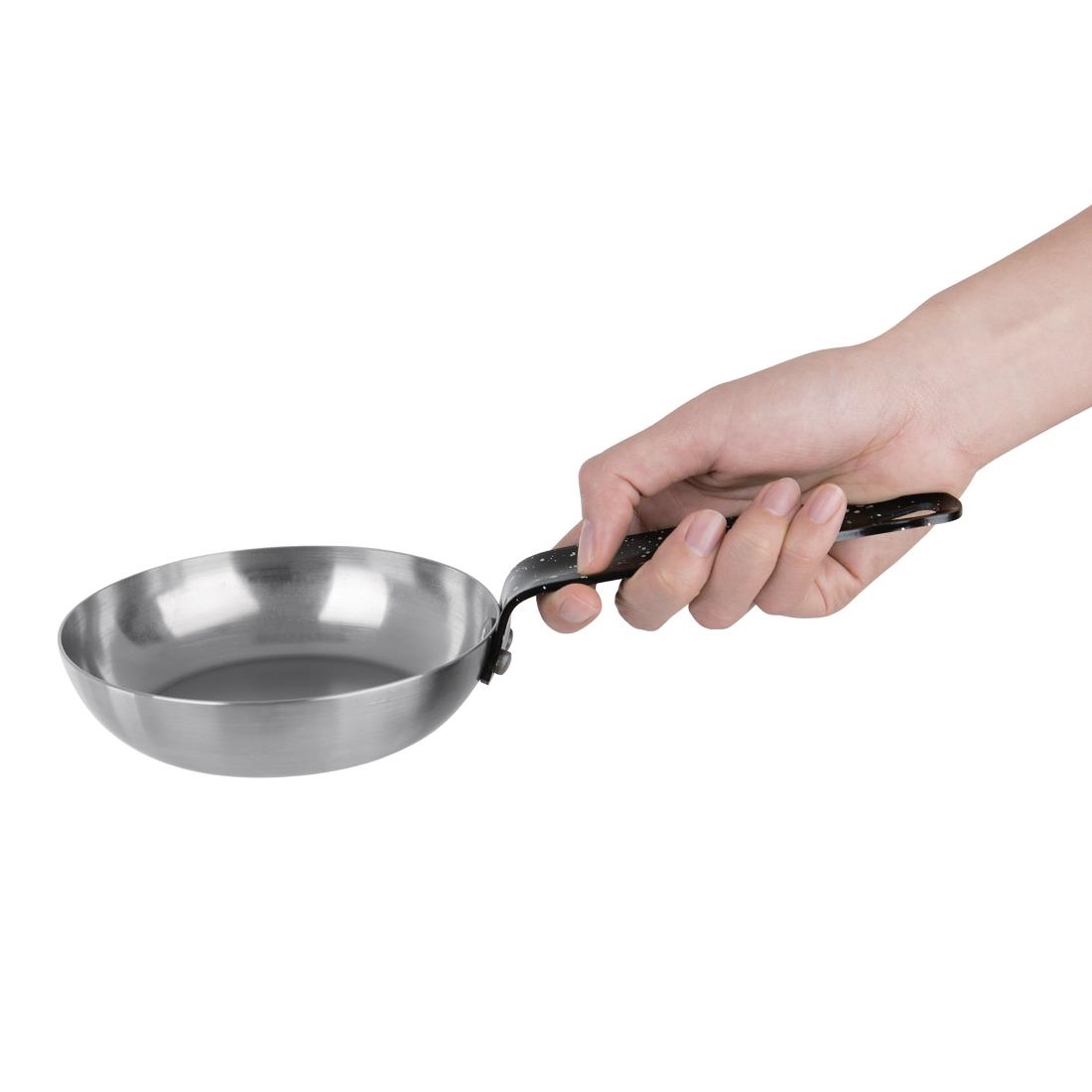 Vogue Black Iron Blini Pan 130mm