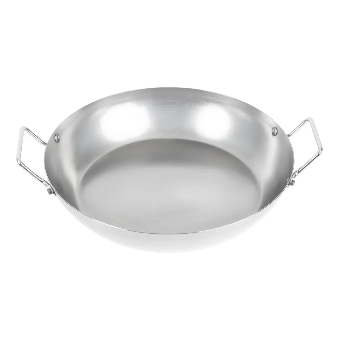 Vogue Black Iron Paella Pan 325mm