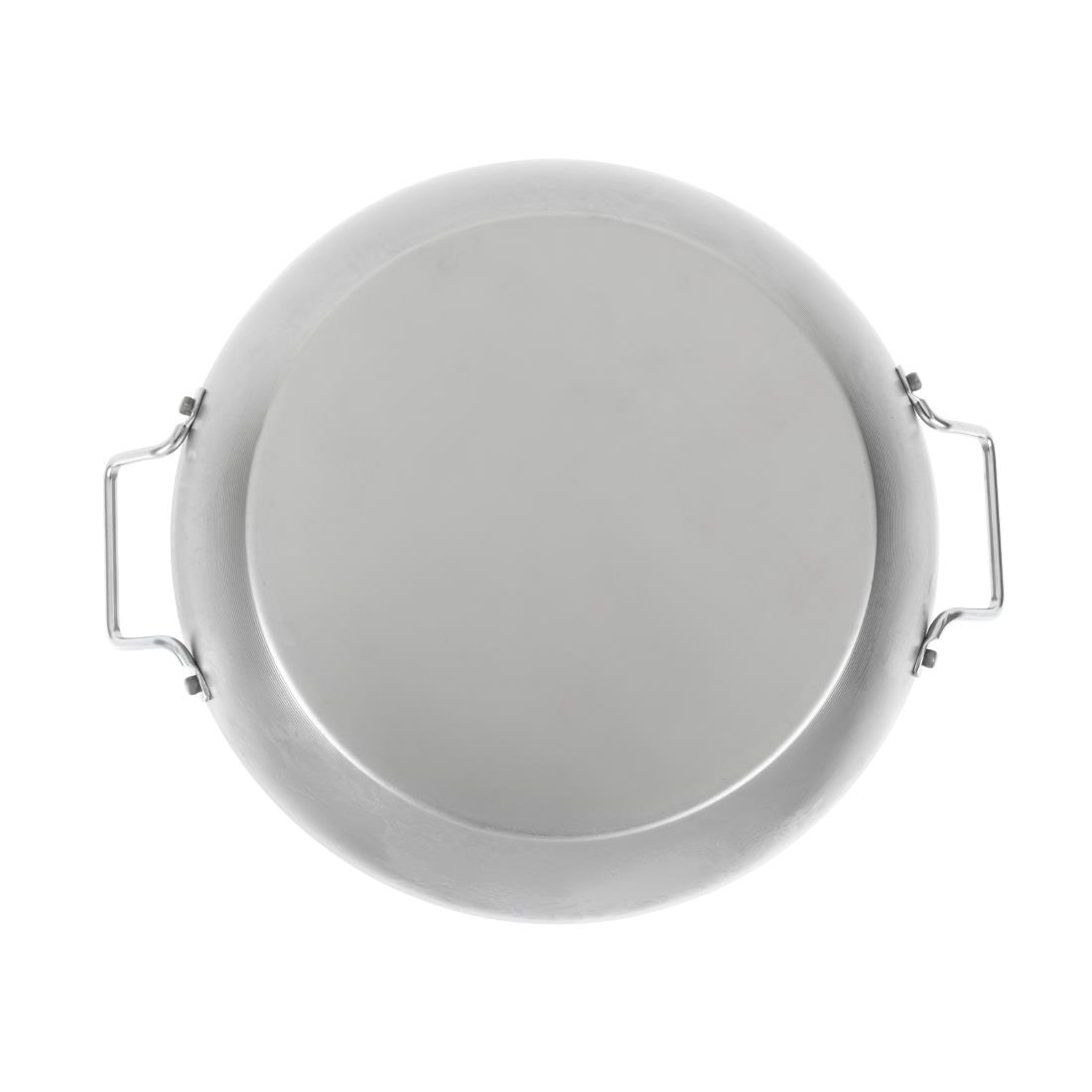 Vogue Black Iron Paella Pan 325mm