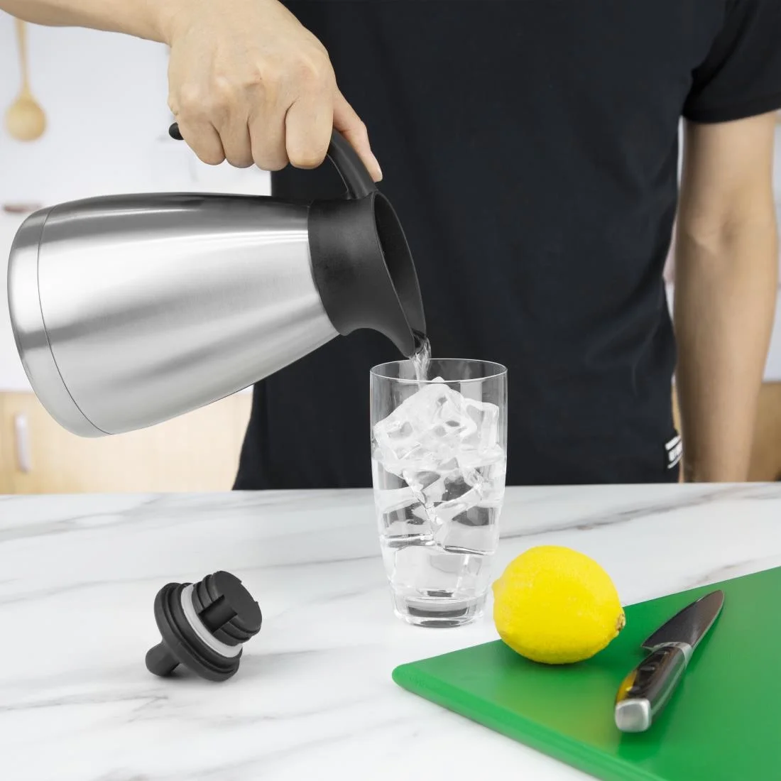 Olympia Screwtop Vacuum Jug 1Ltr - Image 5