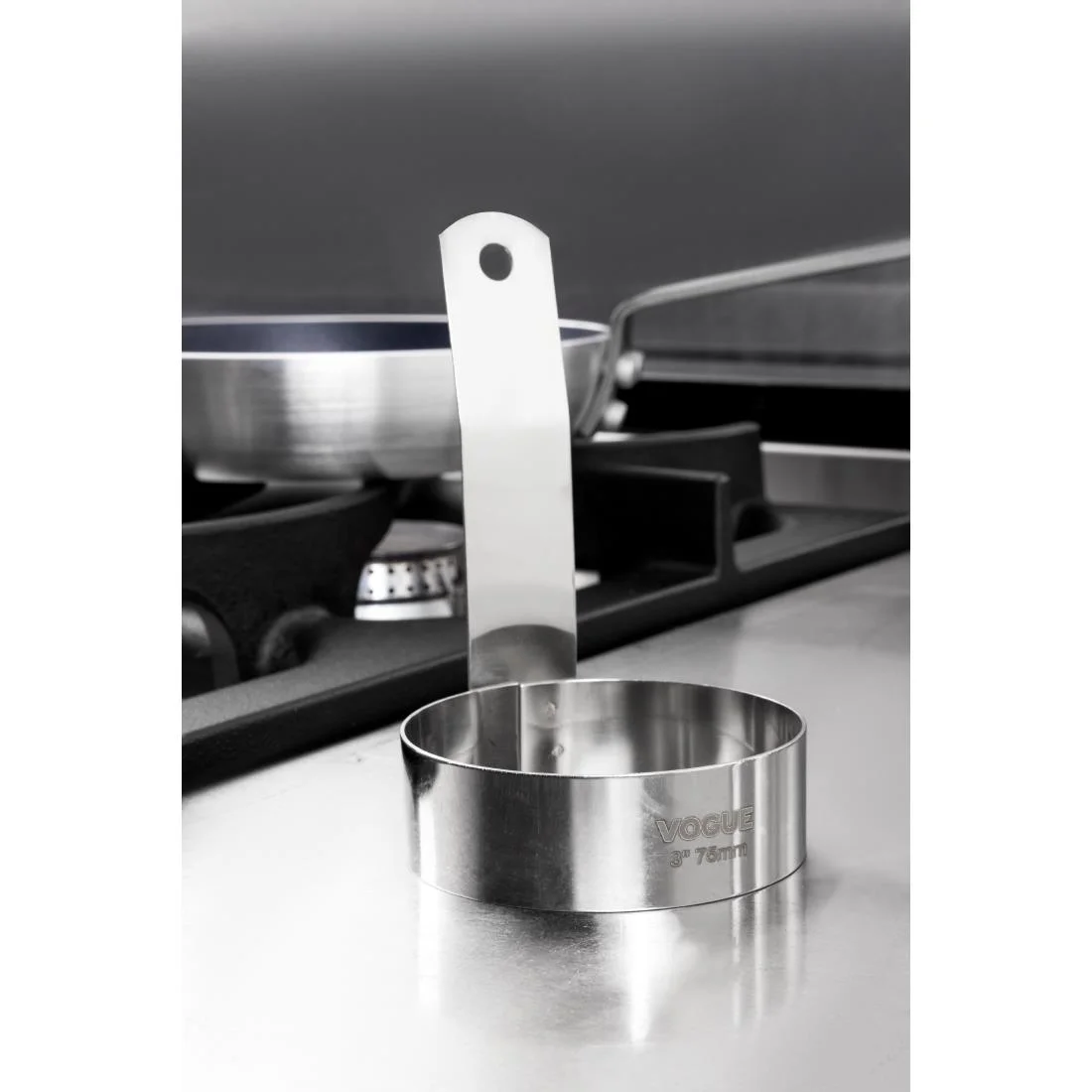 Vogue Long Handled Egg Ring 75mm - Image 7