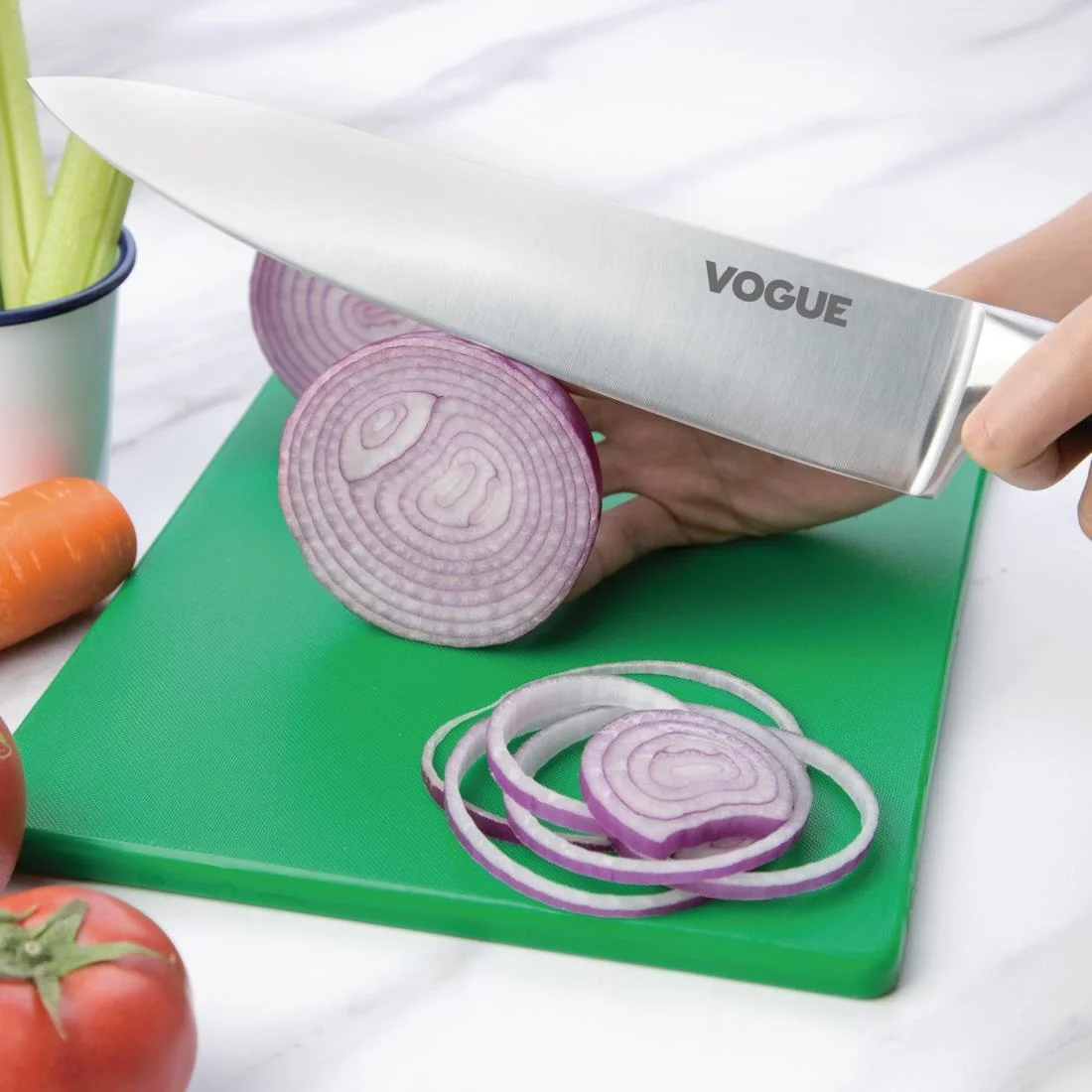 Vogue Soft Grip Chefs Knife 25.5cm - Image 4