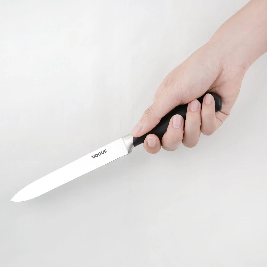Vogue Soft Grip Utility Knife 14cm - Image 2