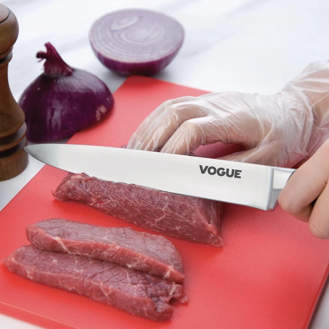 Vogue Soft Grip Carving Knife 20.5cm - Image 4