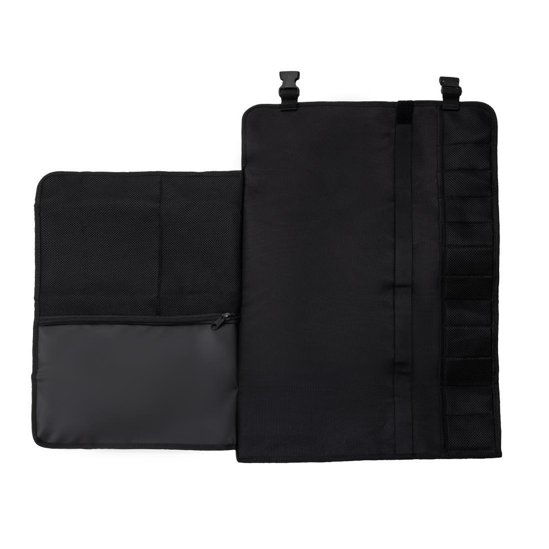 Dick Black Textile Roll Bag and Strap 11 Slots