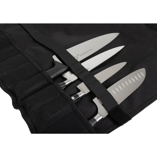Dick Black Textile Roll Bag and Strap 11 Slots