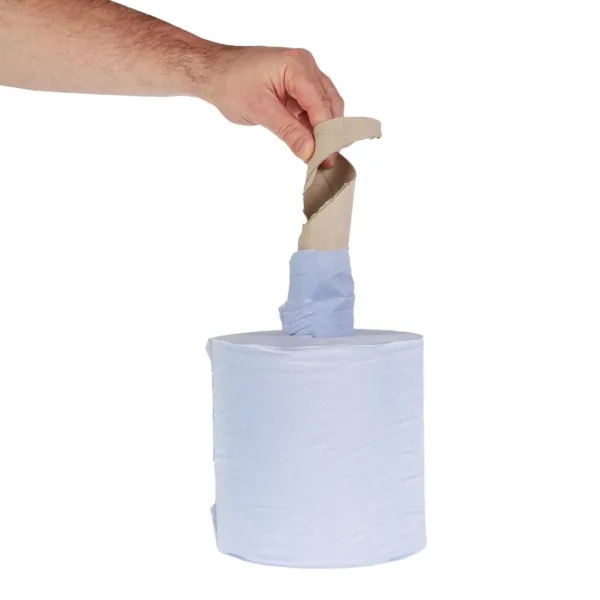 Jantex Blue Centrefeed Roll 1ply 6 Pack