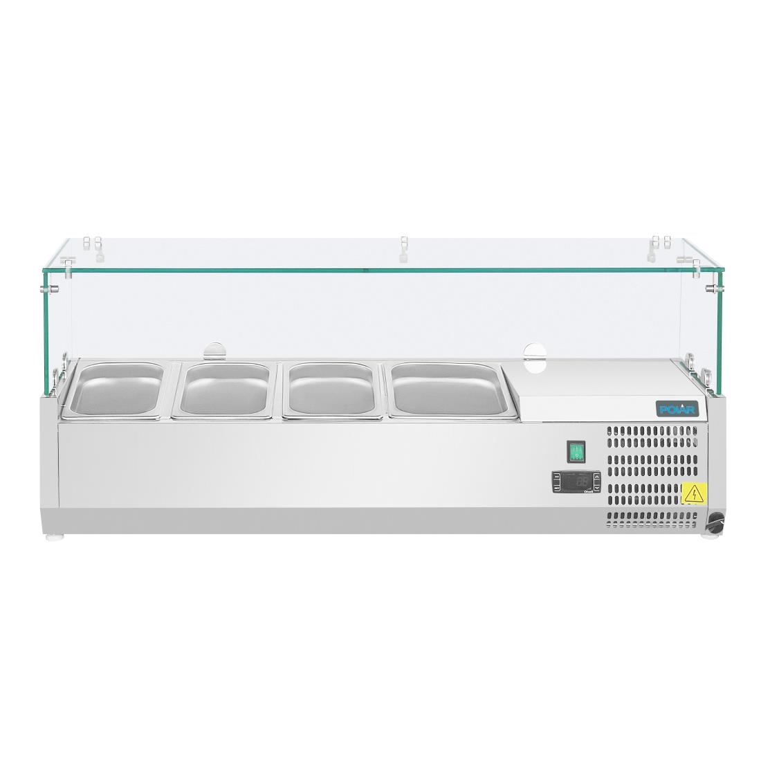 Polar Refrigerated Servery Topper 4 GN