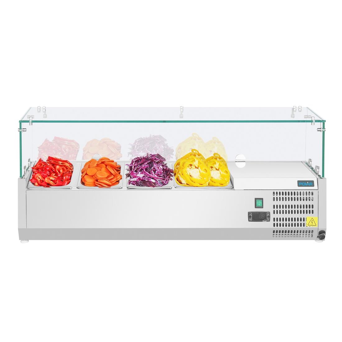 Polar Refrigerated Servery Topper 4 GN