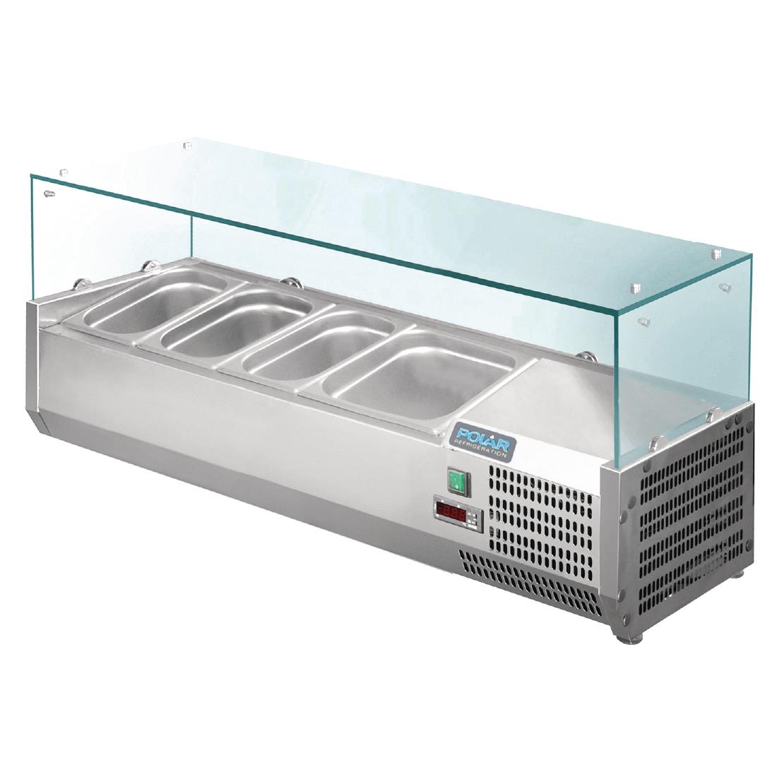 Polar Refrigerated Servery Topper 4 GN