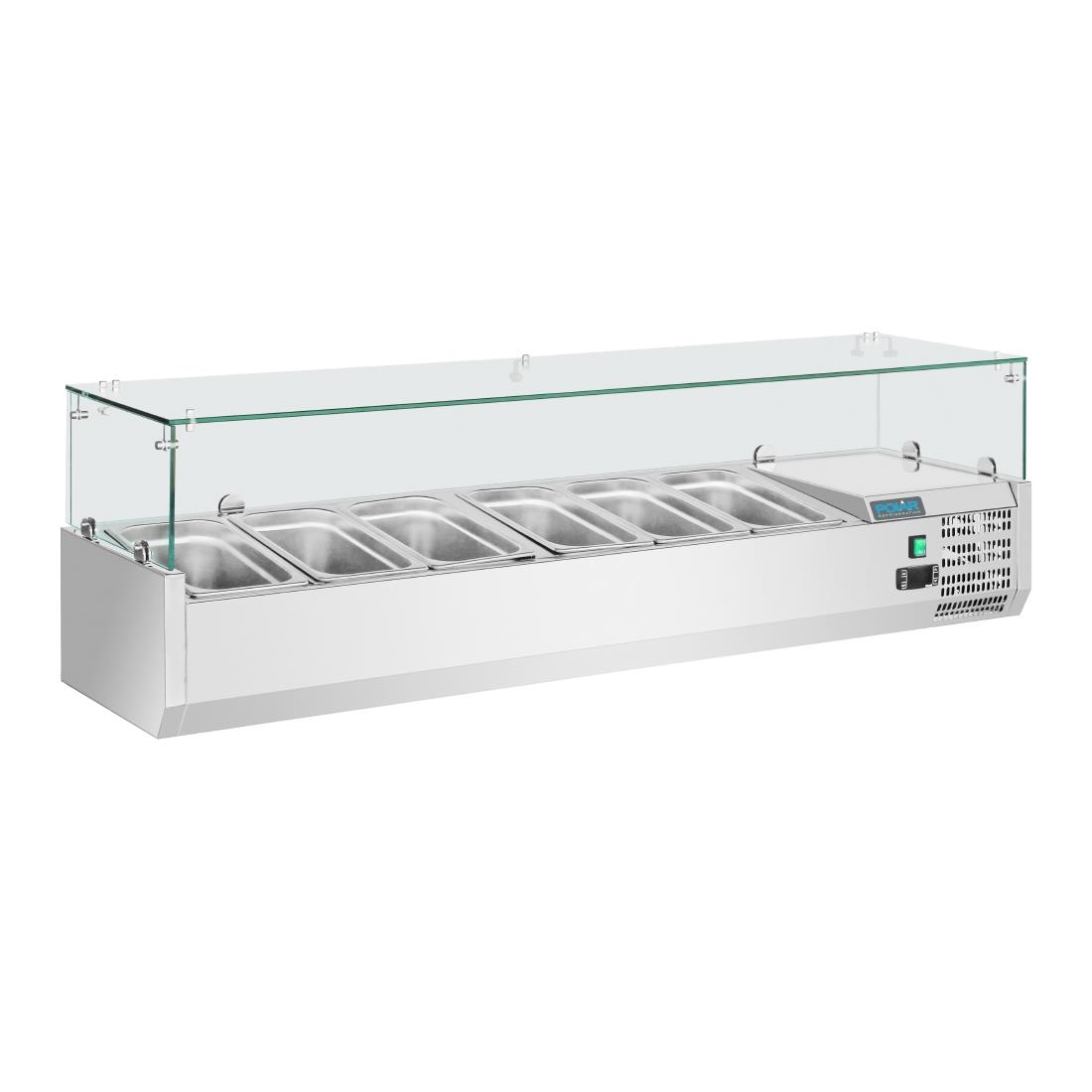 Polar Refrigerated Servery Topper 6 GN