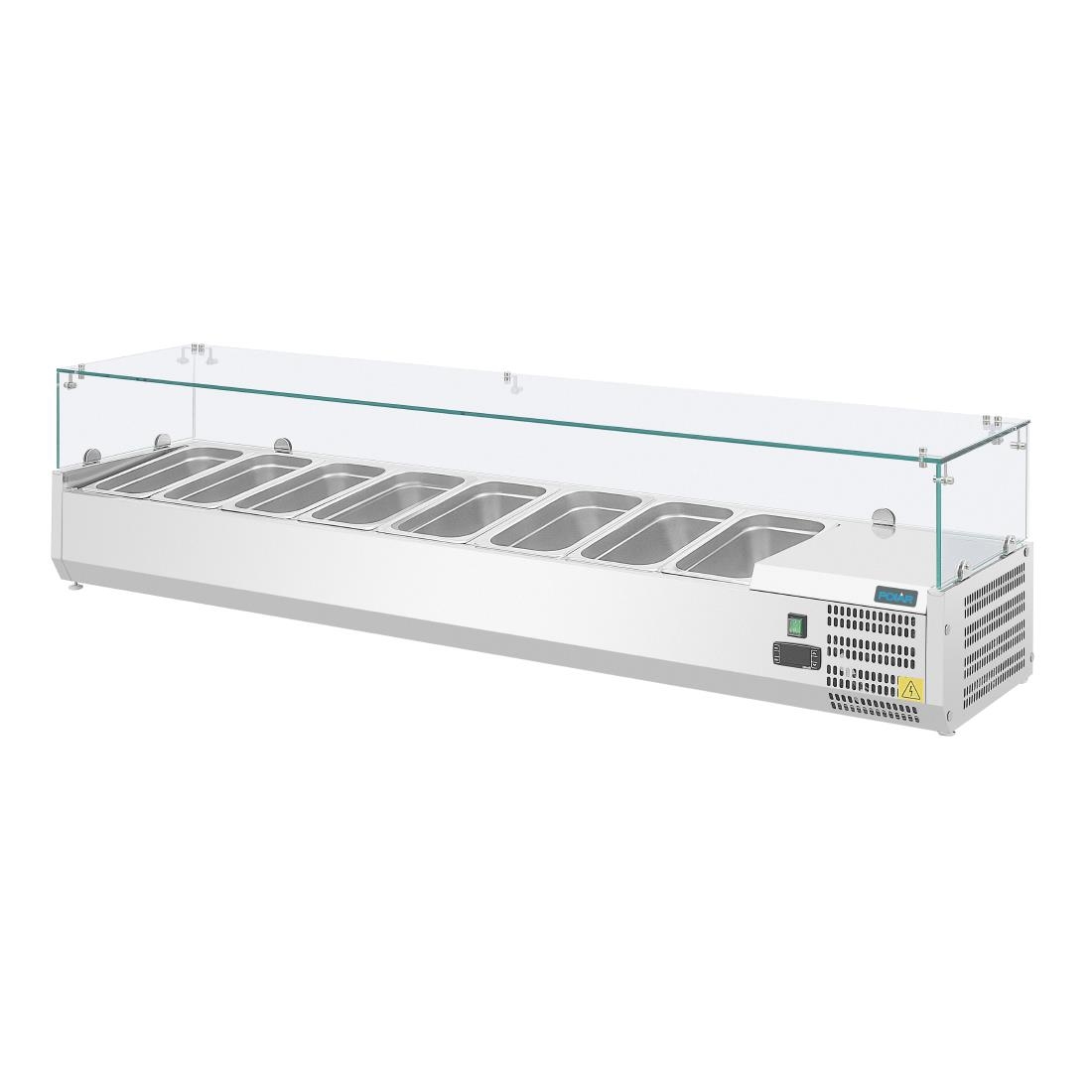 Polar Refrigerated Servery Topper 8x 1/3GN
