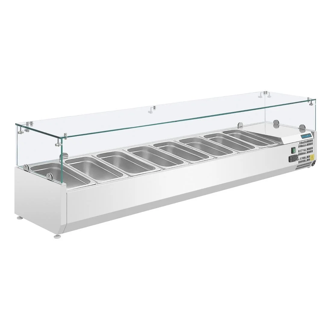 Polar Refrigerated Servery Topper 8x 1/3GN - Image 4