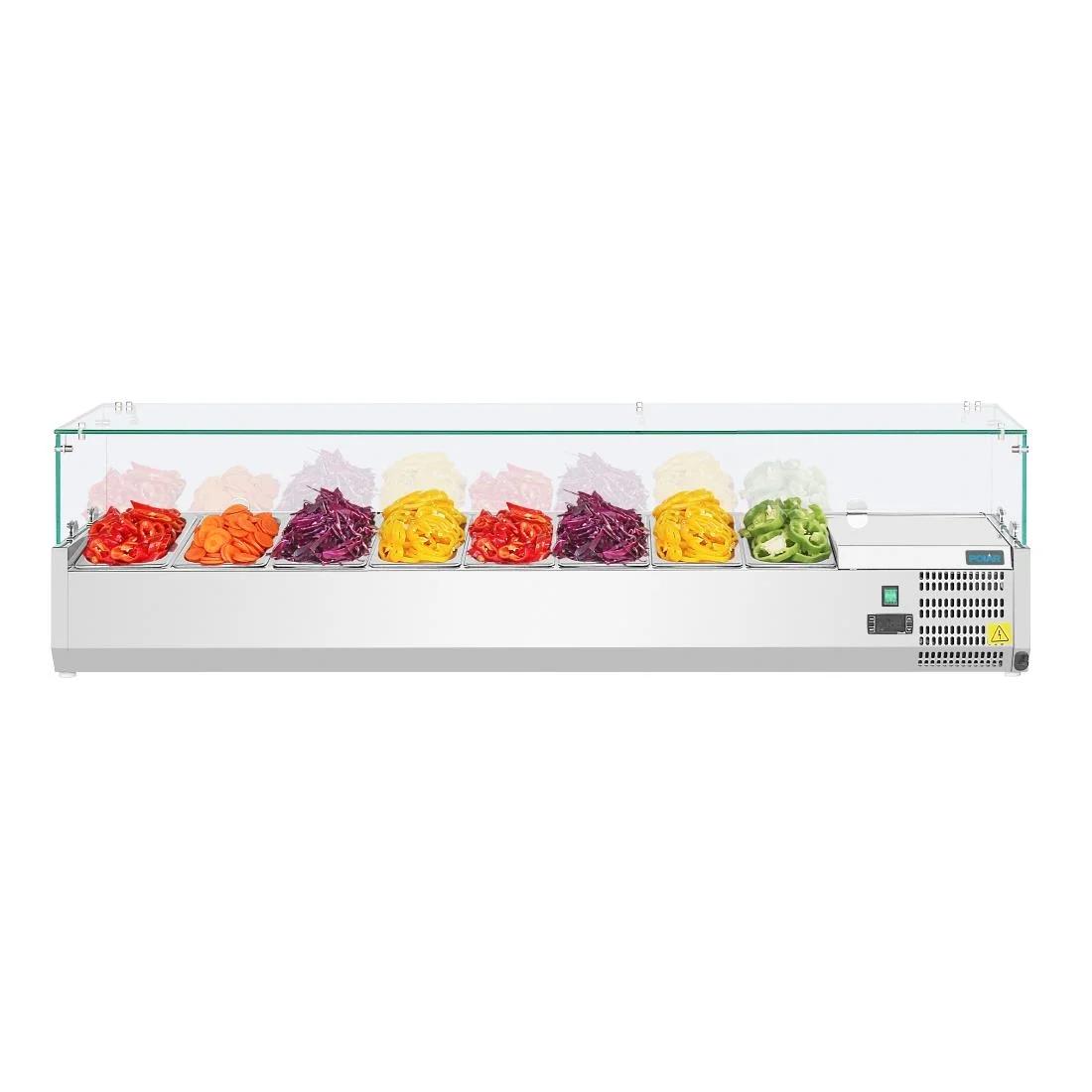Polar Refrigerated Servery Topper 8x 1/3GN - Image 6