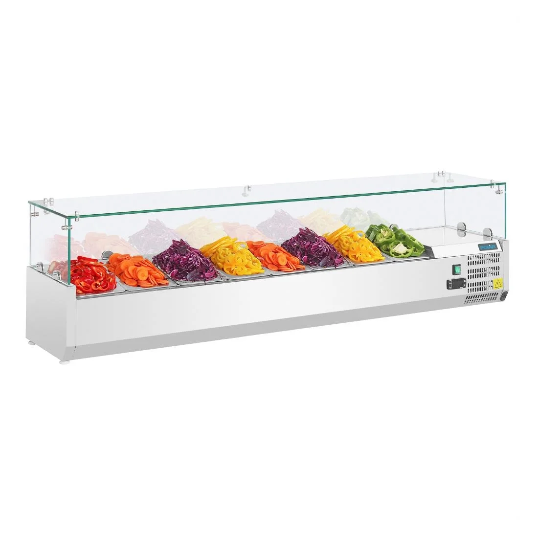 Polar Refrigerated Servery Topper 8x 1/3GN - Image 7