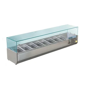 Polar Refrigerated Servery Topper 8x 1/3GN