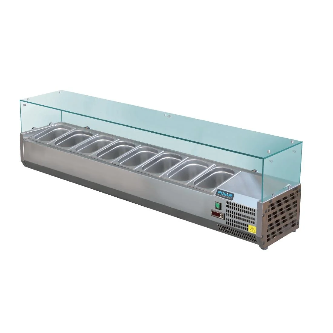 Polar Refrigerated Servery Topper 8x 1/3GN - Image 9