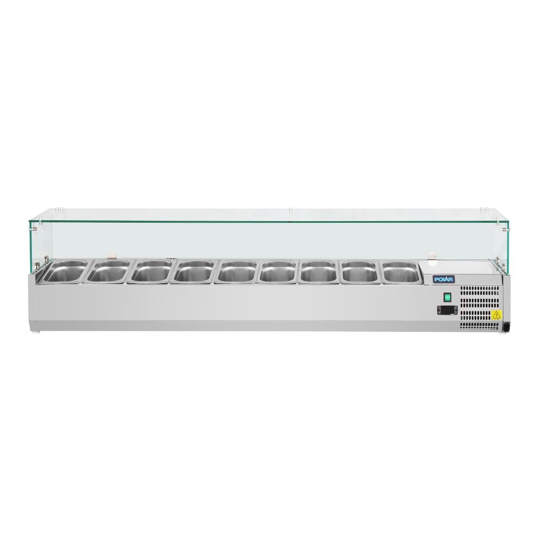 Polar Refrigerated Servery Topper 9x 1/3GN