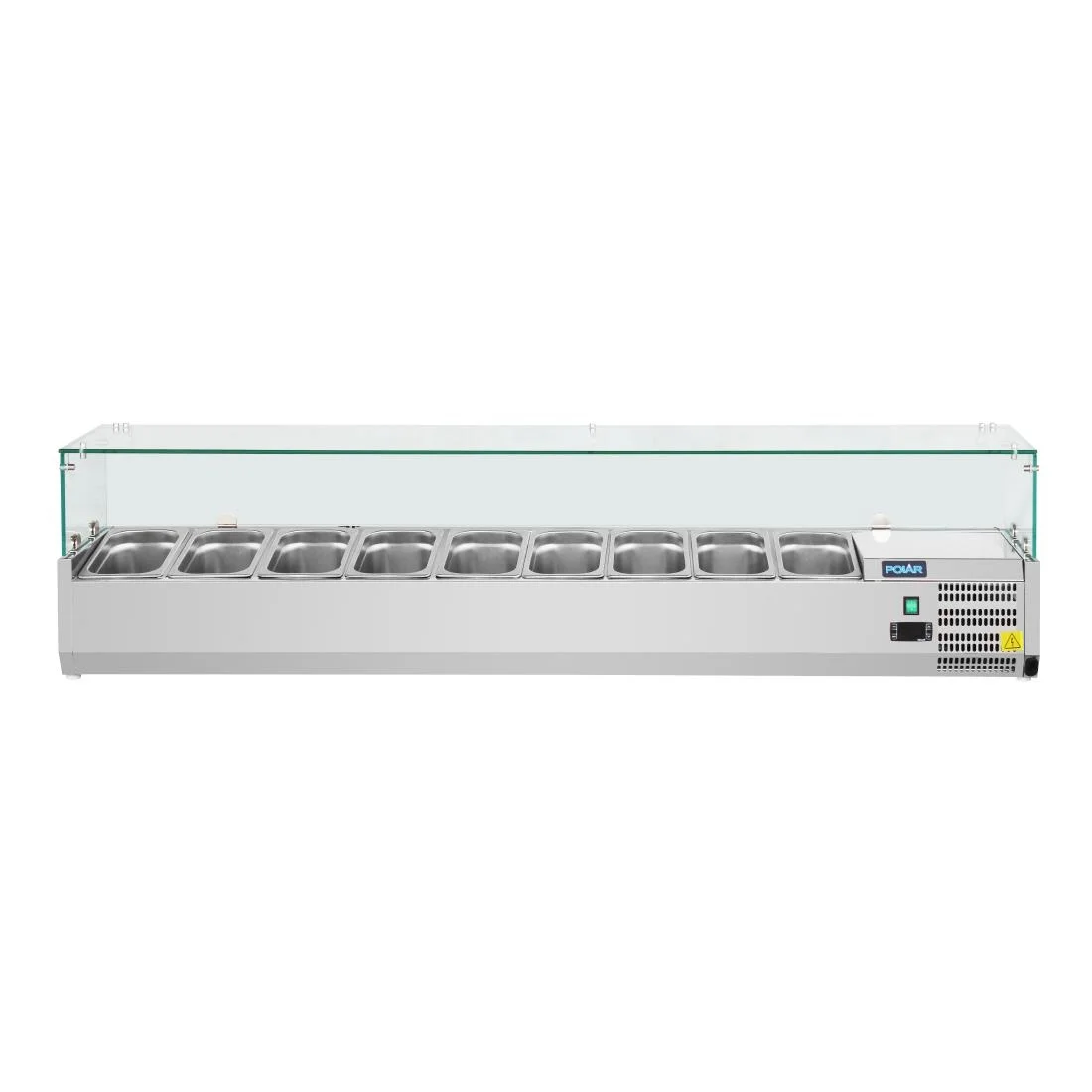 Polar Refrigerated Servery Topper 9x 1/3GN - Image 2